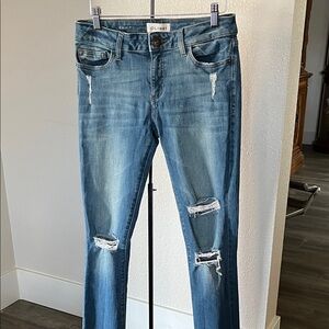 DL1961 Light Blue Distressed Jeans